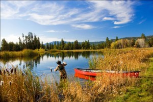 October Fishing In McCall, Idaho